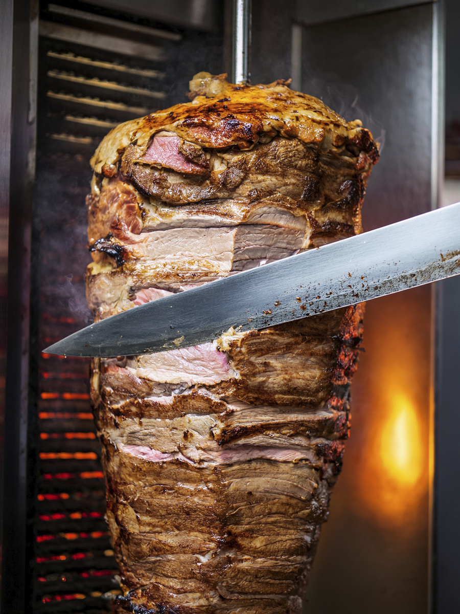 Kebab Gourmet de Mak Dürüm con ingredientes premium